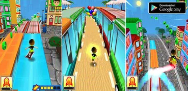 Subway Ben Hero Run: Dash, Rush & Jump Subway Game