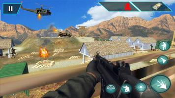 برنامه‌نما Combat Commando Frontline Shooting Fire Hunter 3D عکس از صفحه