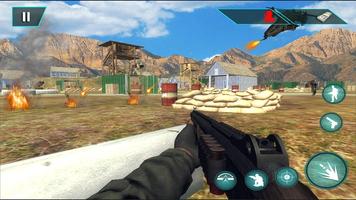 Combat Commando Frontline Shooting Fire Hunter 3D screenshot 1