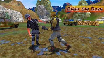 Commando Action Strike Frontline: 3D TPS Gun Shoot скриншот 3