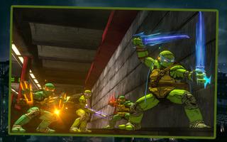 Turtle Rush Ninja Affiche