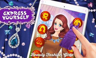 Beauty Fashion Girls: Dressup اسکرین شاٹ 1