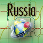 Russia Map 아이콘