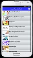 Russian Language Easy AND Fast Affiche