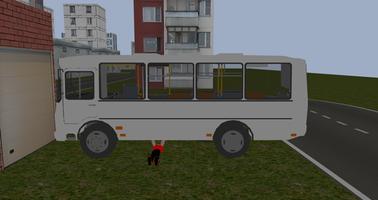 Russian Bus Simulator 3D captura de pantalla 1