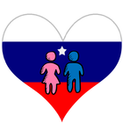Russian Dating: Russian Chat App -Meet New Friends আইকন