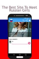 Russian Dating: Russian Chat App -Meet New Friends پوسٹر