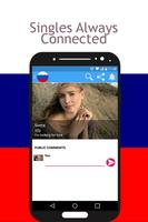 Russian Dating: Russian Chat App -Meet New Friends ảnh chụp màn hình 1