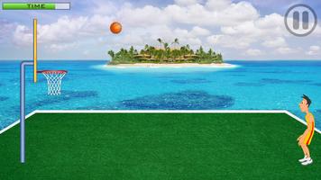 Basketball Island | Basic BasketBall Throw Game ảnh chụp màn hình 2