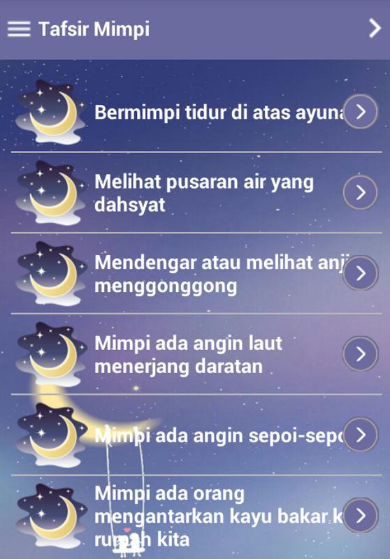Arti Mimpi Offline Apk Screenshot Arti Mimpi Offline Apk Screenshot