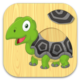 Animal Puzzles for Kids آئیکن