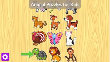 Poster Animal Puzzles for Kids