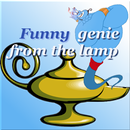 Funny genie from the lamp aplikacja