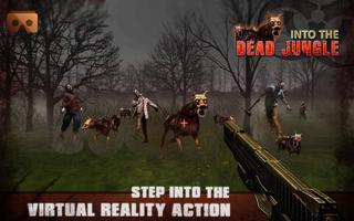 VR Into the dead jungle : VR Zombie shooting  game screenshot 2