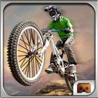 VR - MTB Downhill bicycle raci icon