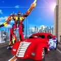Futuristic Car Robot Transforming Simulator