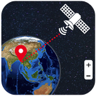 GPS Satellite View Maps: Live Earth Map Navigator icône