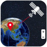 GPS Satellite View Maps: Live Earth Map Navigator icon