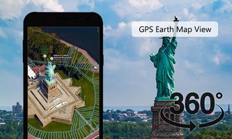 GPS Satellite View Maps: Live Earth Map Navigator capture d'écran 3