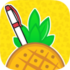 Shoot a Pineapple Apple Pen icon