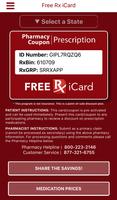 Free Rx iCard Affiche