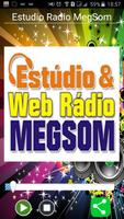 Estudio Rádio MegSom Affiche