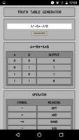 Truth Table Generator ảnh chụp màn hình 1