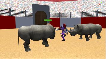 Robot VS Angry Bull 3D screenshot 3