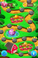 Fruits Mania : SPOOKIZ Match 3 Puzzle game Affiche