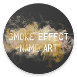 Icona Smoke Effect Name Art