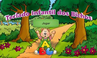 Teclado Infantil dos Bichos постер