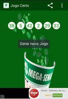 برنامه‌نما Jogo Certo - Mega Sena عکس از صفحه