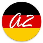 Learn German A2 like polyglot, training quiz icône