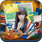 School Photo Frames أيقونة