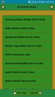 All Android Mobile Secret Codes پوسٹر