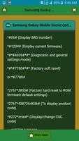 All Android Mobile Secret Codes capture d'écran 2