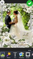 Wedding Photo Frames captura de pantalla 1