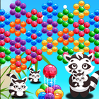 Bubble Panda Raccoon Rescue Pop icône