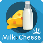 Milk & Cheese recipes-icoon
