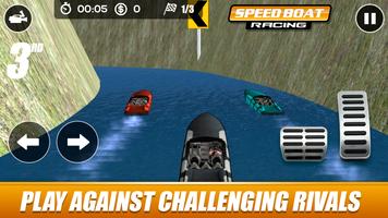 Speed Boat Racing Affiche