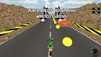 Race Drift Real Bike Moto Game capture d'écran 1