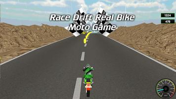 Race Drift Real Bike Moto Game capture d'écran 2