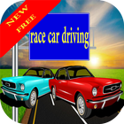 race 3D car driving Zeichen