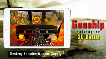 GunShip Helicopter New 3D Battle capture d'écran 2