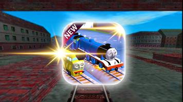 New racing Thomas  Race Friends train poster