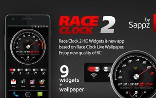 Race Clock 2 HD Widgets + WP ภาพหน้าจอ 1