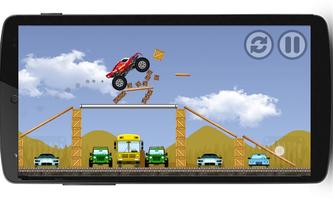Car Racing Superheroes Stunt captura de pantalla 2