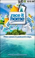 Race It Home - Send Postcards Affiche