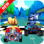 Race Jerry Car And Tom 아이콘