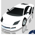 Real Lamborghini Aventador Racing Game 2018 icône